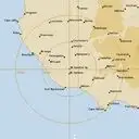 Live Mt.Gambier Weather Radar - 128km - Rain Rate
