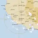 Live Mt.Gambier Weather Radar - 128km - Rain Rate