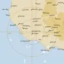 Live Mt.Gambier Weather Radar - 128km - Rain Rate