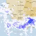 Live Mt.Gambier Weather Radar - 128km - Rain Rate