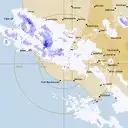 Live Mt.Gambier Weather Radar - 128km - Rain Rate