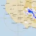 Live Mt.Gambier Weather Radar - 128km - Rain Rate