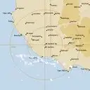 Live Mt.Gambier Weather Radar - 128km - Rain Rate
