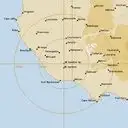 Live Mt.Gambier Weather Radar - 128km - Rain Rate