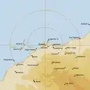 Live Dampier Weather Radar - 256km - Rain Rate