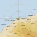 Live Dampier Weather Radar - 256km - Rain Rate