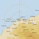 Live Dampier Weather Radar - 256km - Rain Rate