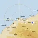 Live Dampier Weather Radar - 256km - Rain Rate