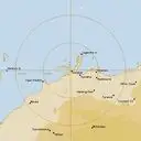 Live Dampier Weather Radar - 128km - Rain Rate
