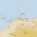 Live Dampier Weather Radar - 128km - Rain Rate