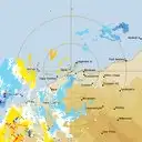 Live Dampier Weather Radar - 128km - Doppler Wind