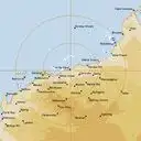 Live Port Hedland Weather Radar - 512km - Rain Rate