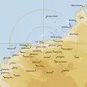 Live Port Hedland Weather Radar - 512km - Rain Rate
