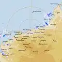 Live Port Hedland Weather Radar - 512km - Rain Rate