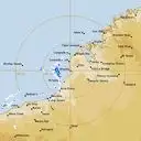 Live Broome Weather Radar - 512km - Rain Rate