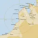 Live Broome Weather Radar - 256km - Rain Rate