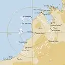Live Broome Weather Radar - 256km - Rain Rate