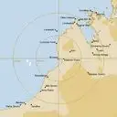 Live Broome Weather Radar - 256km - Rain Rate