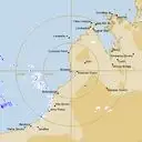 Live Broome Weather Radar - 256km - Rain Rate