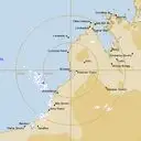 Live Broome Weather Radar - 256km - Rain Rate