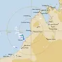 Live Broome Weather Radar - 256km - Rain Rate