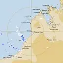 Live Broome Weather Radar - 256km - Rain Rate