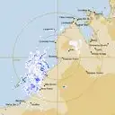 Live Broome Weather Radar - 256km - Rain Rate