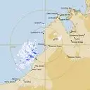 Live Broome Weather Radar - 256km - Rain Rate