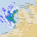 Live Broome Weather Radar - 256km - Rain Rate
