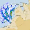 Live Broome Weather Radar - 256km - Rain Rate