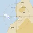 Live Broome Weather Radar - 128km - Rain Rate