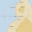 Live Broome Weather Radar - 128km - Rain Rate
