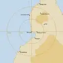 Live Broome Weather Radar - 128km - Rain Rate