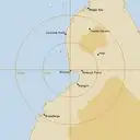Live Broome Weather Radar - 128km - Rain Rate