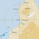 Live Broome Weather Radar - 128km - Rain Rate