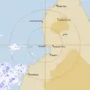 Live Broome Weather Radar - 128km - Rain Rate