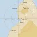 Live Broome Weather Radar - 128km - Rain Rate