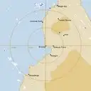 Live Broome Weather Radar - 128km - Rain Rate