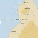 Live Broome Weather Radar - 128km - Rain Rate