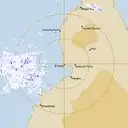 Live Broome Weather Radar - 128km - Rain Rate