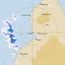 Live Broome Weather Radar - 128km - Rain Rate