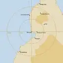 Live Broome Weather Radar - 128km - Rain Rate