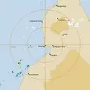 Live Broome Weather Radar - 128km - Rain Rate