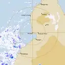 Live Broome Weather Radar - 128km - Rain Rate