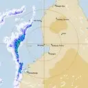 Live Broome Weather Radar - 128km - Rain Rate