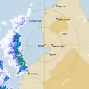 Live Broome Weather Radar - 128km - Rain Rate