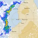Live Broome Weather Radar - 128km - Rain Rate