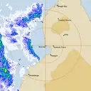 Live Broome Weather Radar - 128km - Rain Rate