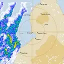 Live Broome Weather Radar - 128km - Rain Rate