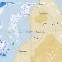 Live Broome Weather Radar - 128km - Rain Rate